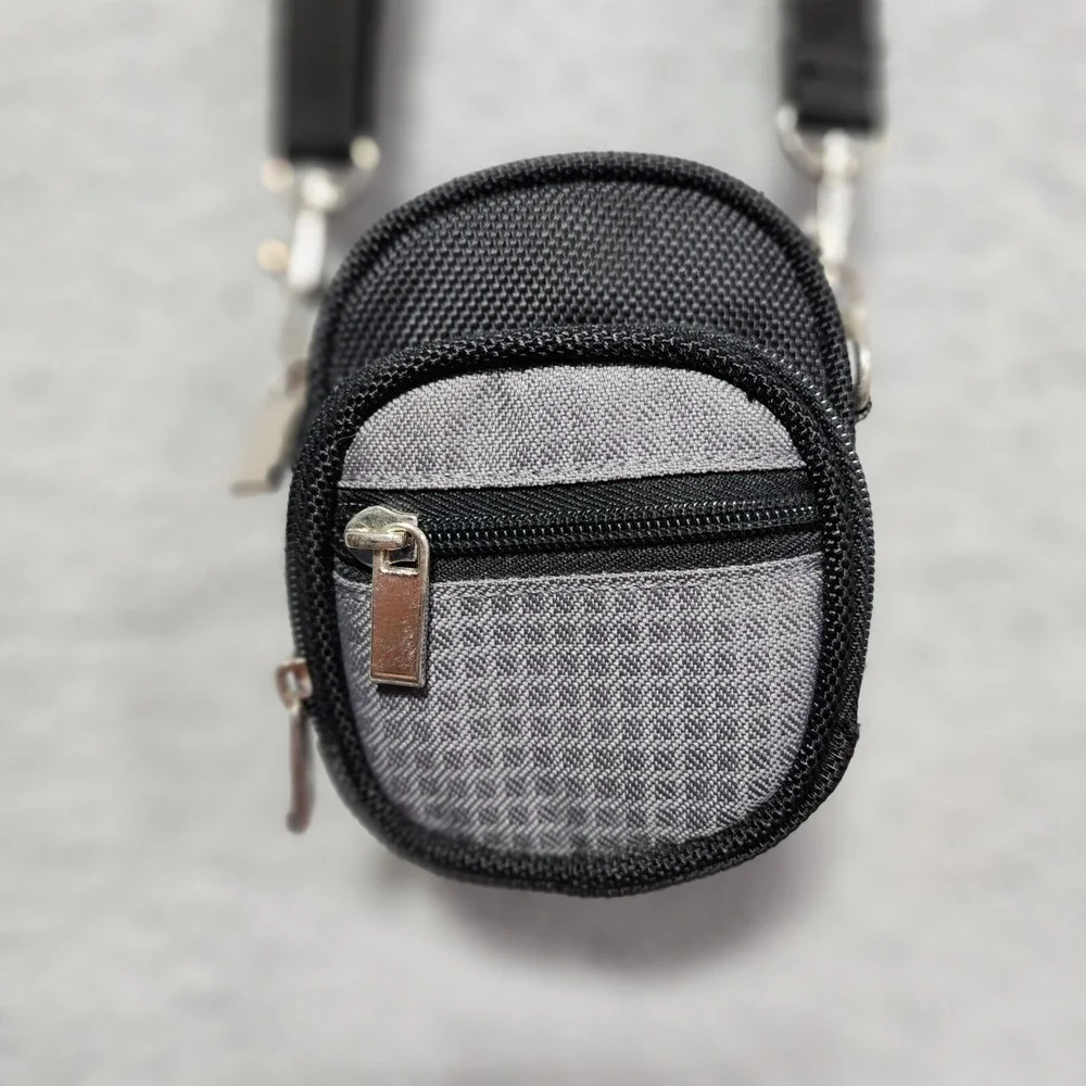 Ativa Mini Lens Camera‎ Travel Storage Bag Purse Crossbody Nylon Adjustable